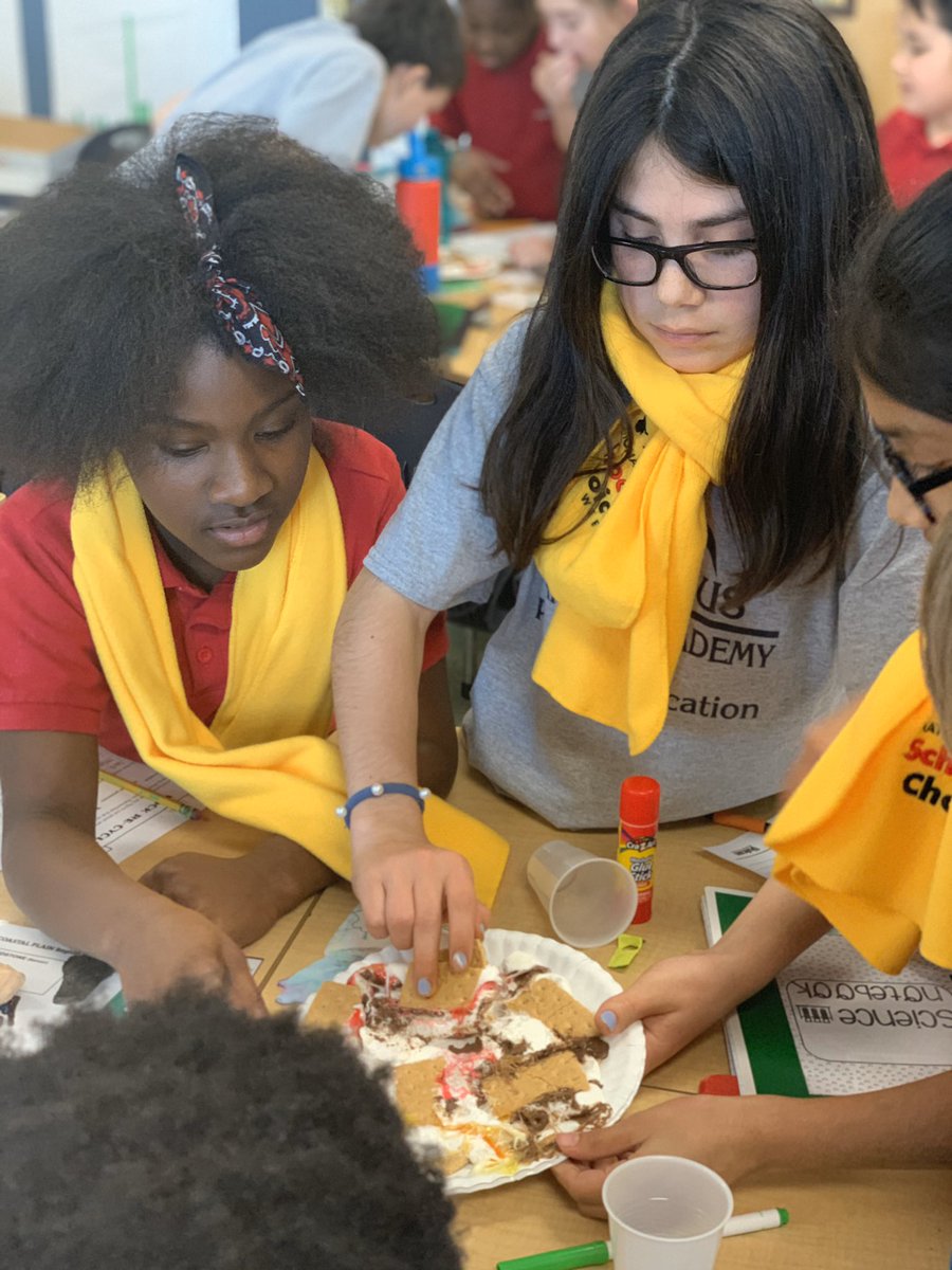 mrsmooneys4th's tweet photo. It’s #NationalSchoolChoiceWeek and my students are proud to be @CabarrusCharter!  Ss collaborated on authentic learning opportunities to determine how rocks in NC differ throughout the state’s three regions.  Finished with an edible rock cycle. @KimS_White @CabaPrincipal https://t.co/Xk75P50jx2