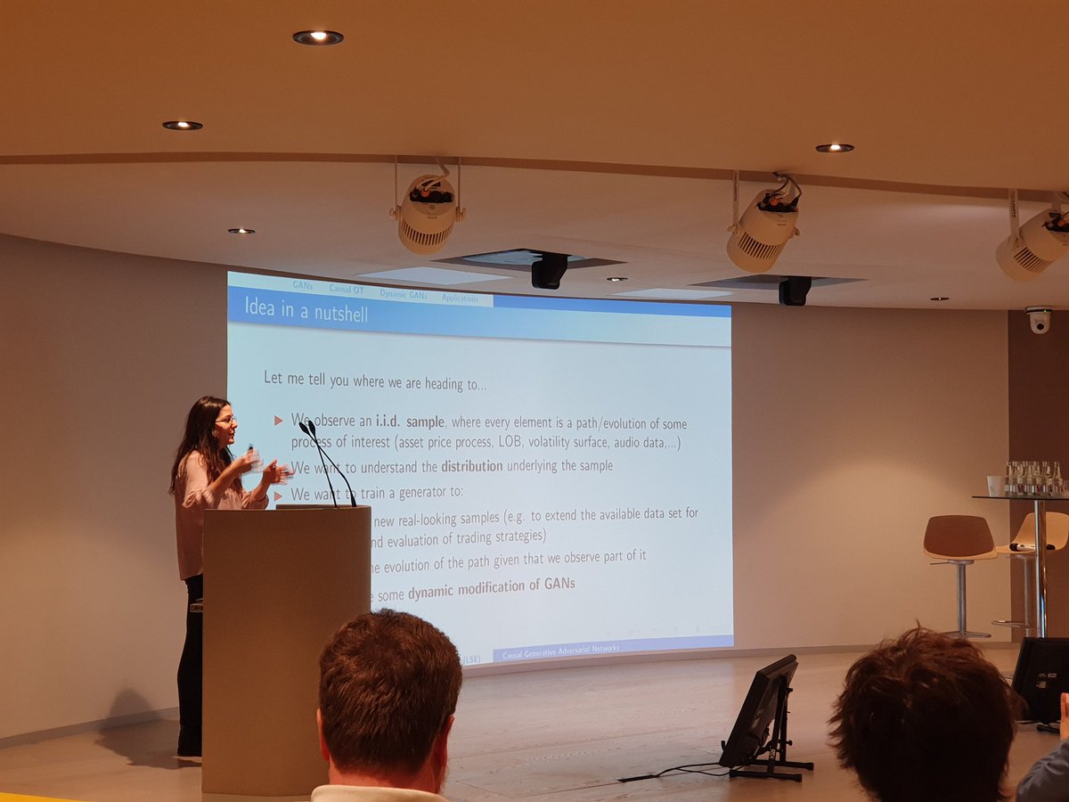 Beatrice Acciaio (LSE) : Learning Dynamic Generative Models via Causal Optimal Transport. <a href="/ISFA_Lyon1/">ISFA</a> <a href="/UnivLyon1/">Université Lyon 1</a> <a href="/natixis/">NatixisCommitments</a> <a href="/LouisBachelier/">Institut Louis Bachelier</a> <a href="/actuaires_IA/">InstitutdesActuaires</a> #LaboSAF