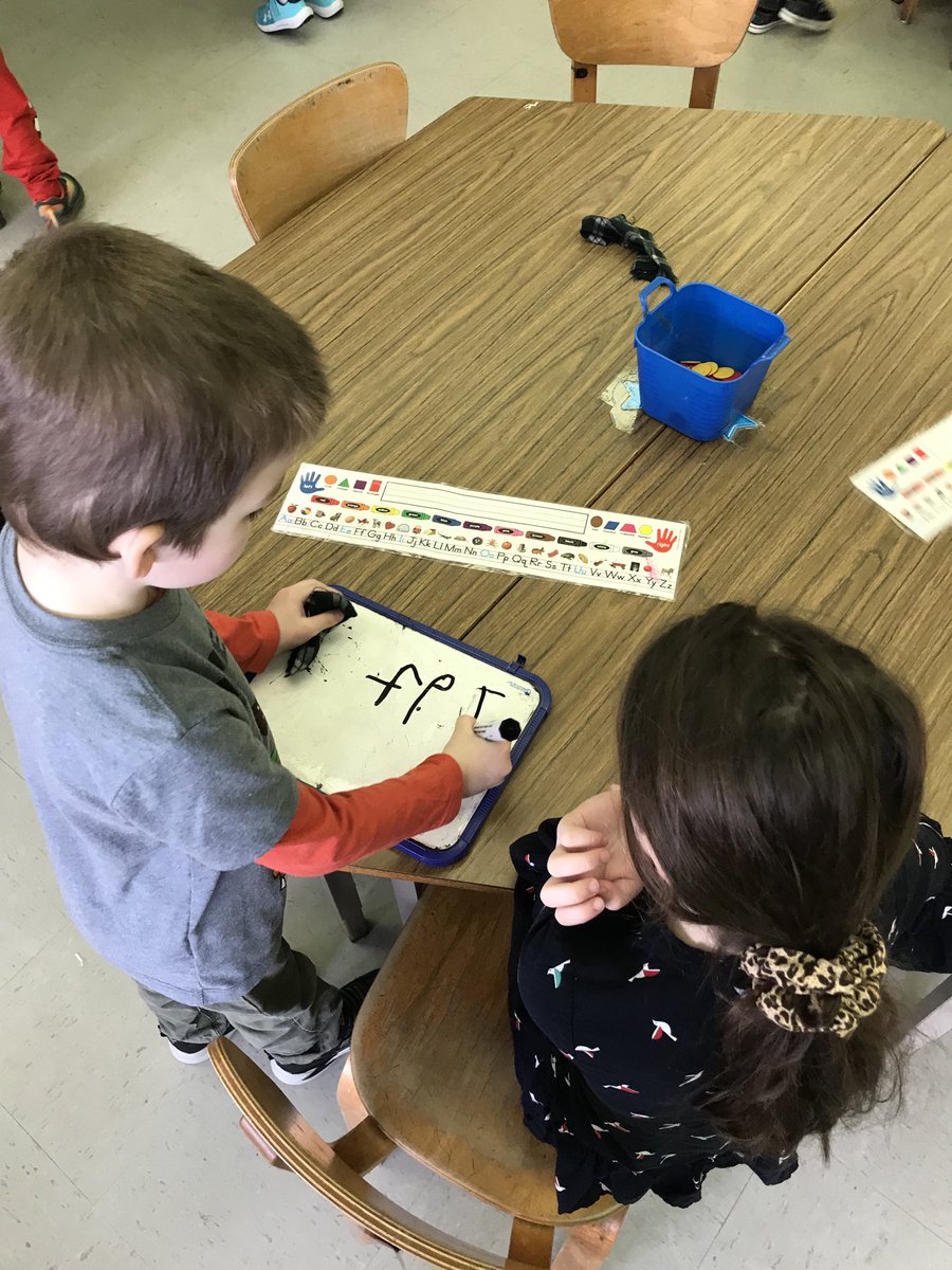 jrmartin2016's tweet photo. Restaurant writing in P Spence at WFDS this week! The Ss practiced their goal of stretching the word to hear all the sounds. (And using their best manners when ordering a meal!) ⁦@WindsorForks⁩ ⁦@AVRCE_NS⁩ https://t.co/180VINySoB