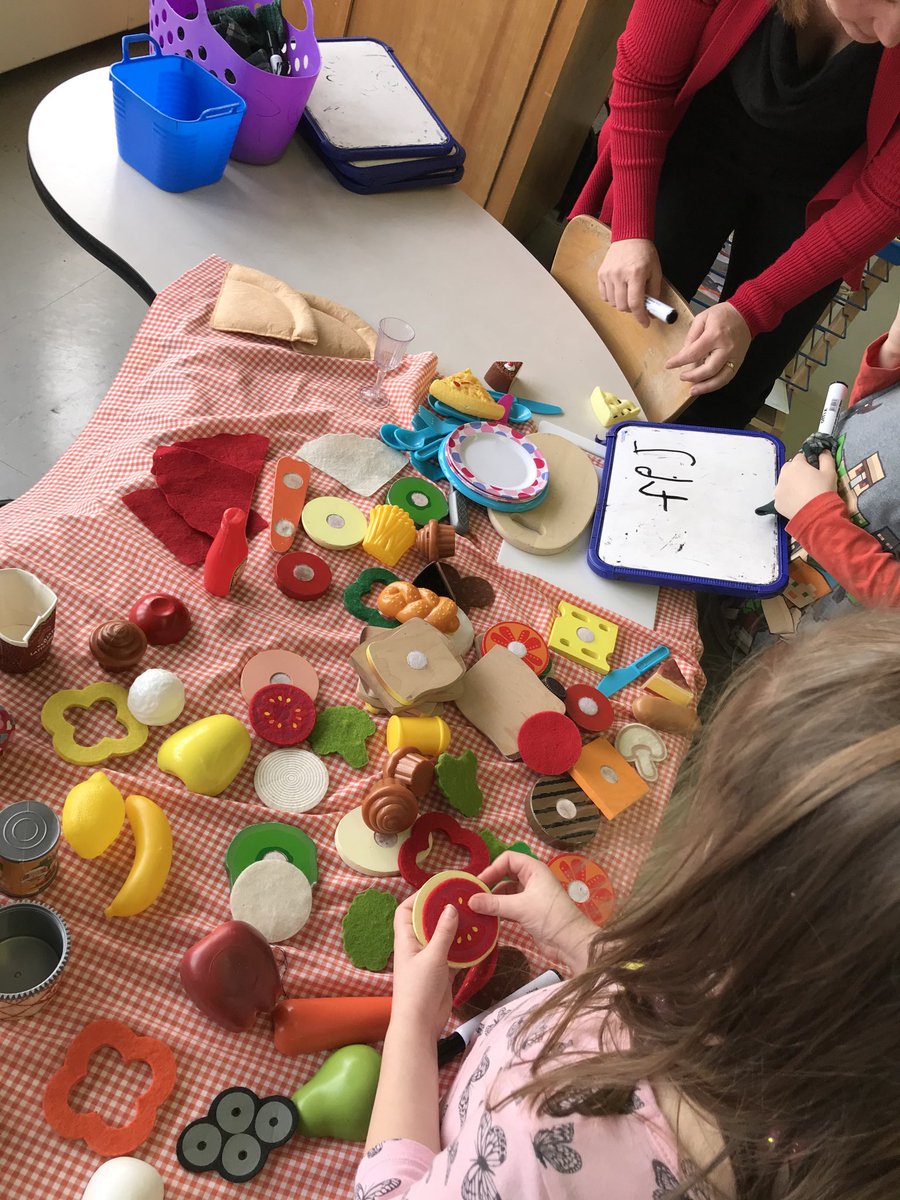 jrmartin2016's tweet photo. Restaurant writing in P Spence at WFDS this week! The Ss practiced their goal of stretching the word to hear all the sounds. (And using their best manners when ordering a meal!) ⁦@WindsorForks⁩ ⁦@AVRCE_NS⁩ https://t.co/180VINySoB