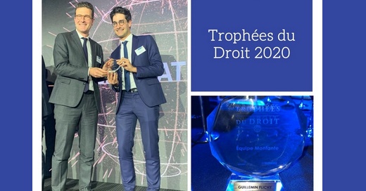 Hier soir, belle récompense reçue par Thibault Guillemin et son équipe lors de l’événement @TropheesDuDroit

Merci à nos clients pour leur confiance. Going Forward Together !

#GuilleminFlichy, cabinet français de référence en #compliance &amp; #droit pénal des affaires

 #TDD20