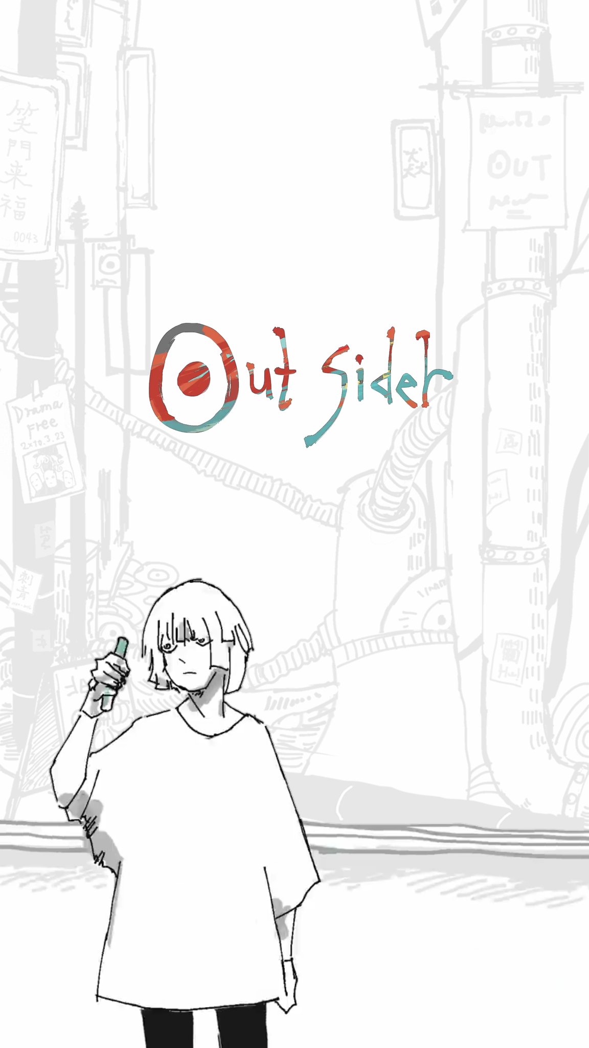 Twitter पर Eveの壁紙 アウトサイダーの壁紙 Outsider Wallpapers いぶ アウトサイダー 壁紙 Eve Outsider