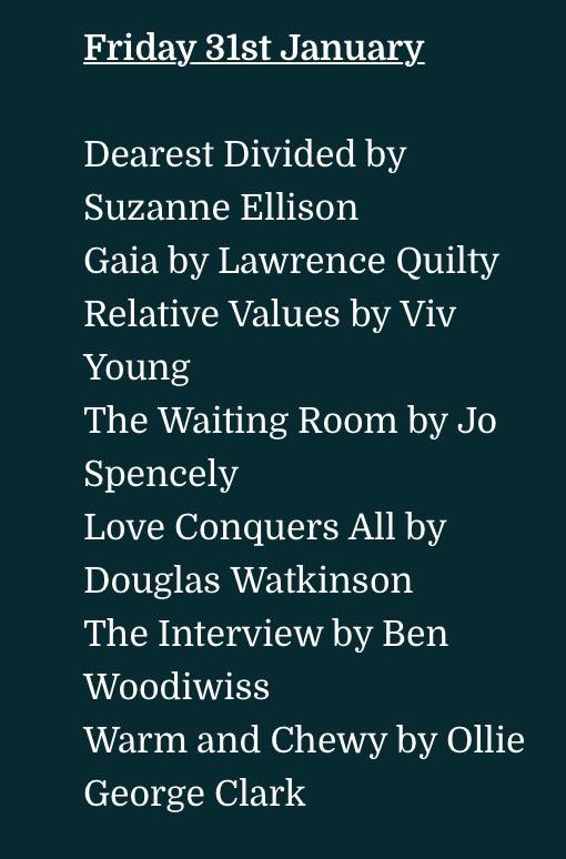 GetOverItPro's tweet photo. 🌟TONIGHT TONIGHT🌟 #TheScene2020 @ChiswickPlay
Another tasty night of new-writing on the menu...
LAST FEW TIX REMAINING: https://t.co/3xNEHlvJdL https://t.co/Pg56bmZm19