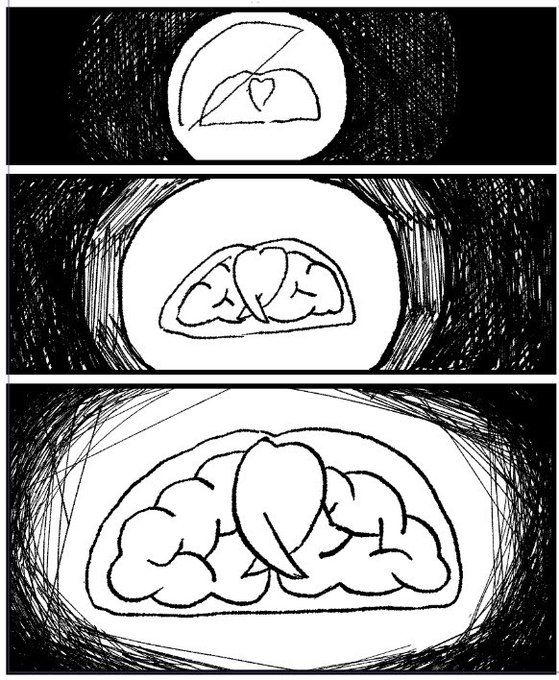 これはわたしが描いた夢野幻太郎なんだけどやっぱりあたおかすぎてボツにするかもしれない???? 