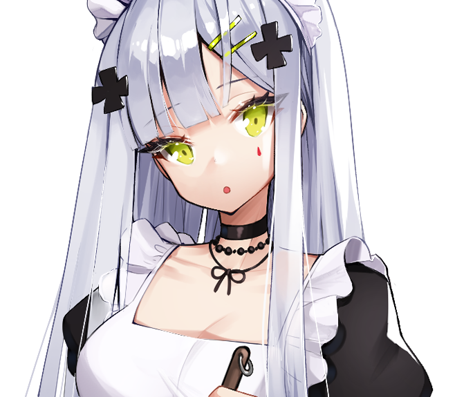 メイド🤍🖤
#少女前線 #ドルフロ #GirlsFrontline #HK416 