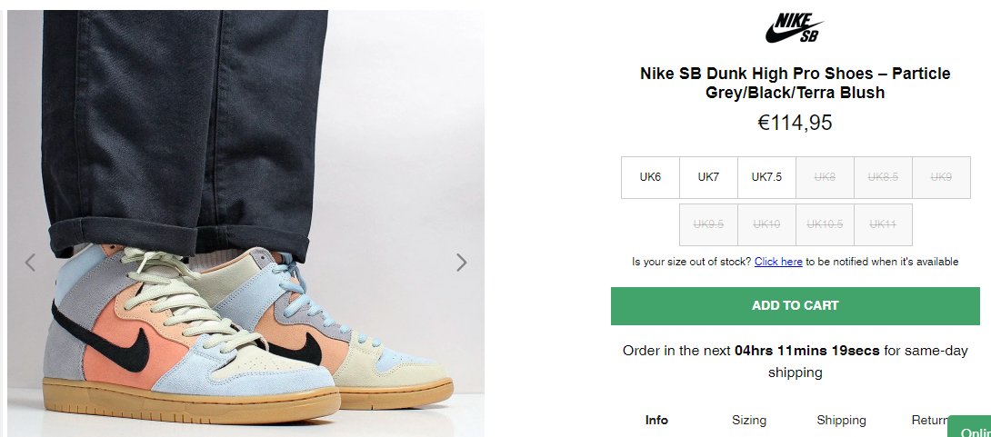 nike sb dunk high particle grey