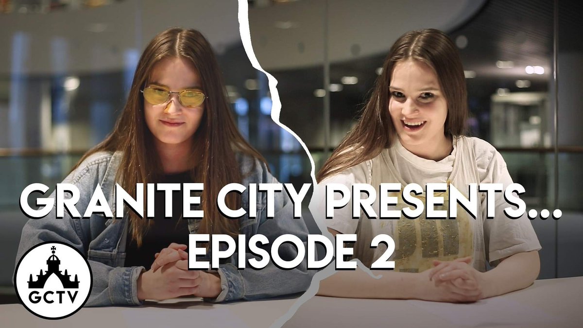 GraniteCityTV's tweet photo. We proudly present you the second episode of 'Granite City Presents...', go and have a look!

https://t.co/6sEjWNpMno
#granitecitytv #universityofaberdeen https://t.co/5VGTiXW0sX