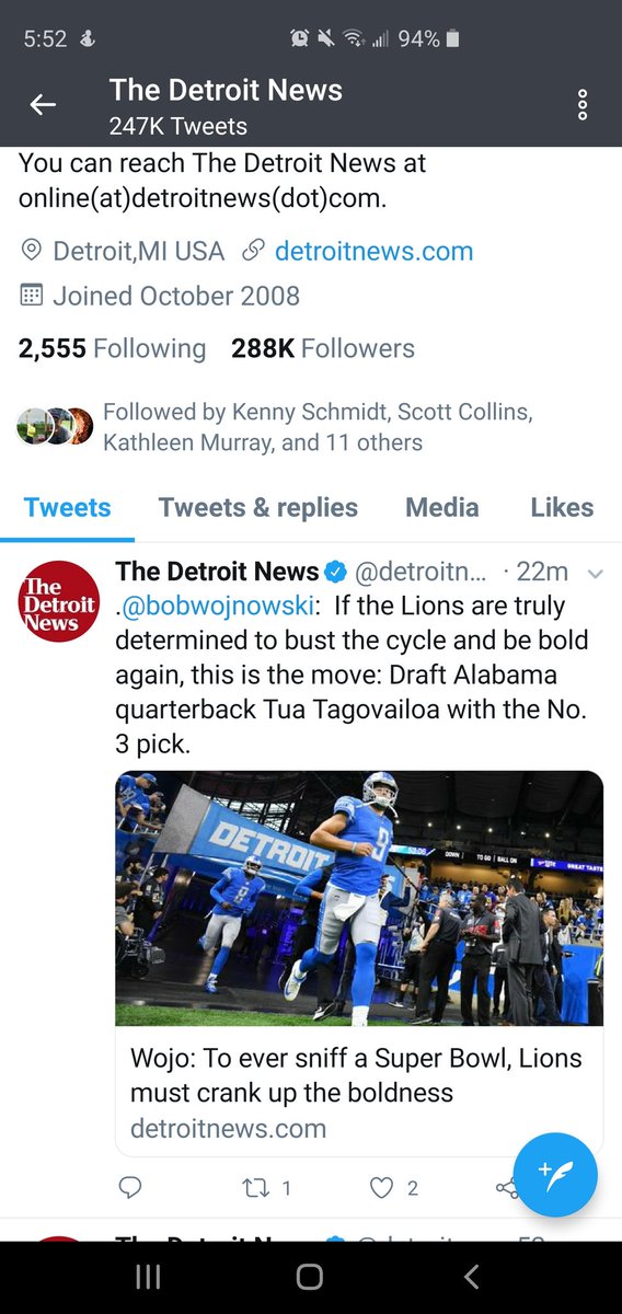 pythonnerd's tweet photo. @detroitnews 911 is down and you are posting this by a bot? https://t.co/XpkcDtwWNW