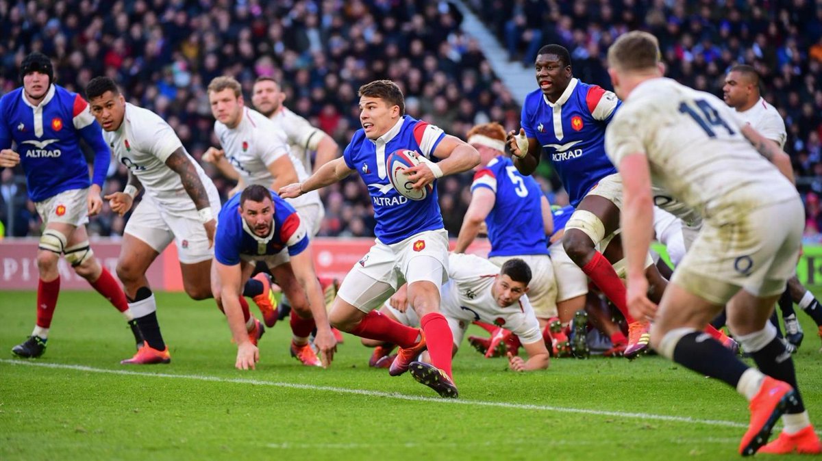 GeoffroyRDB's tweet photo. Chers amis Anglais, nous nous quittons aujourd’hui #BrexitDay, mais on est heureux de vous retrouver dimanche sur la pelouse du @StadeFrance ! 
@SixNations_FR @SixNationsRugby @FranceRugby @EnglandRugby https://t.co/NPCcY0KXXP