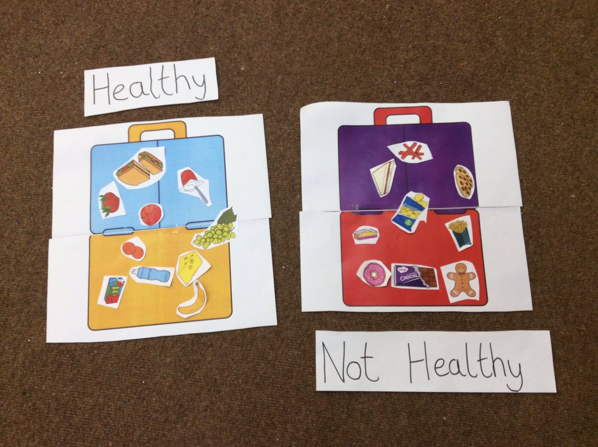 EPSFoundation1's tweet photo. We sorted out healthy and unhealthy foods #joewicks #eat5aday https://t.co/bimai2D18K