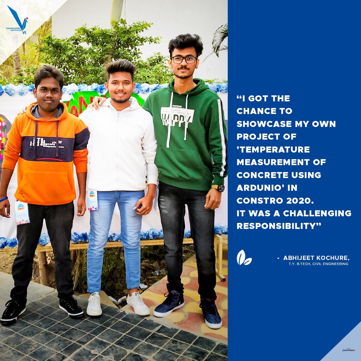 viit_pune's tweet photo. HIGHLIGHTS - Constro International Expo 2020
(Part 1)
#lifeatviit #internationalfair #tradefair #engineer #Pune #constro2020 https://t.co/kWMDgwFsDL