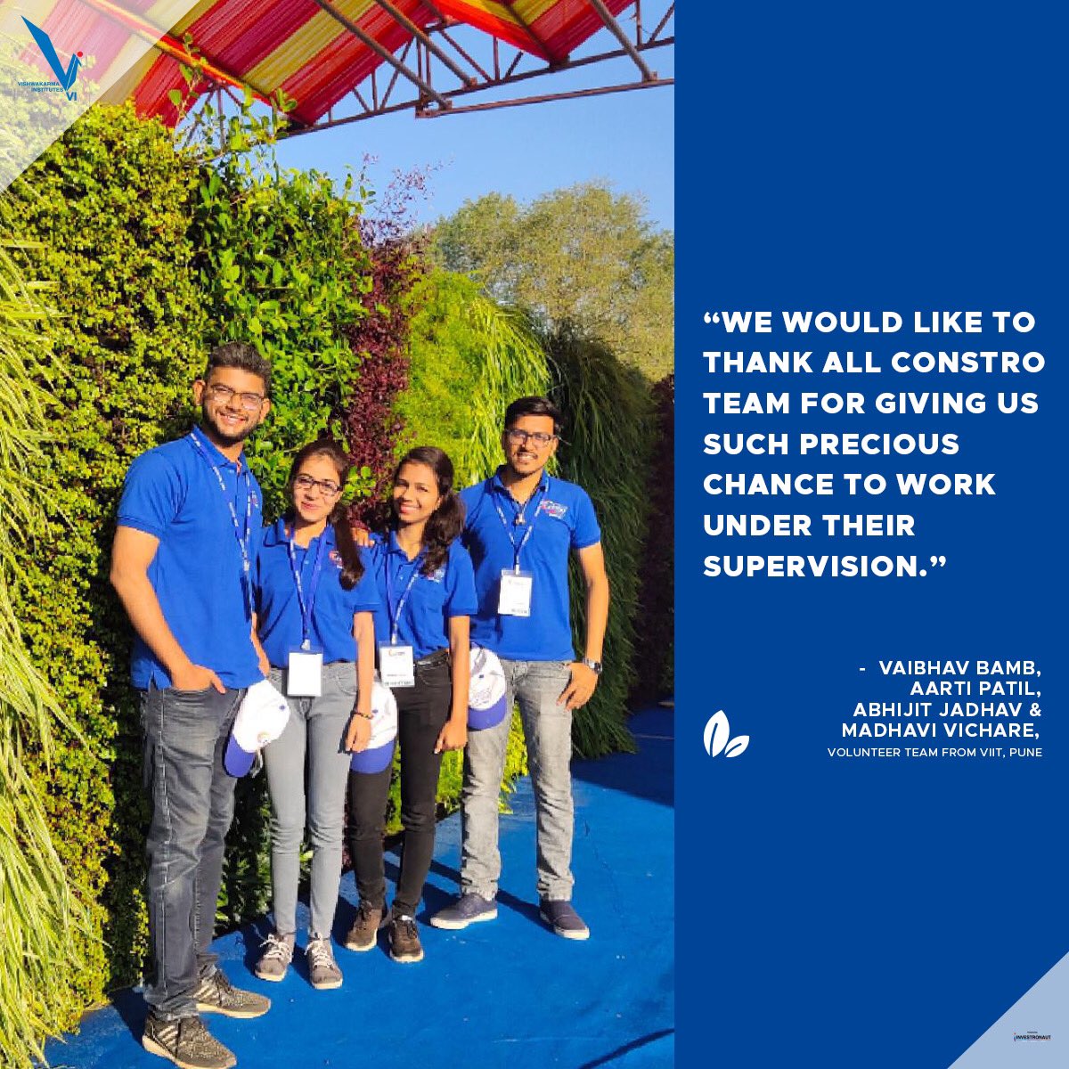 viit_pune's tweet photo. HIGHLIGHTS - Constro International Expo 2020
(Part 2)
#lifeatviit #internationalfair #tradefair #engineer #Pune #constro2020 https://t.co/4FIkR6KyMY
