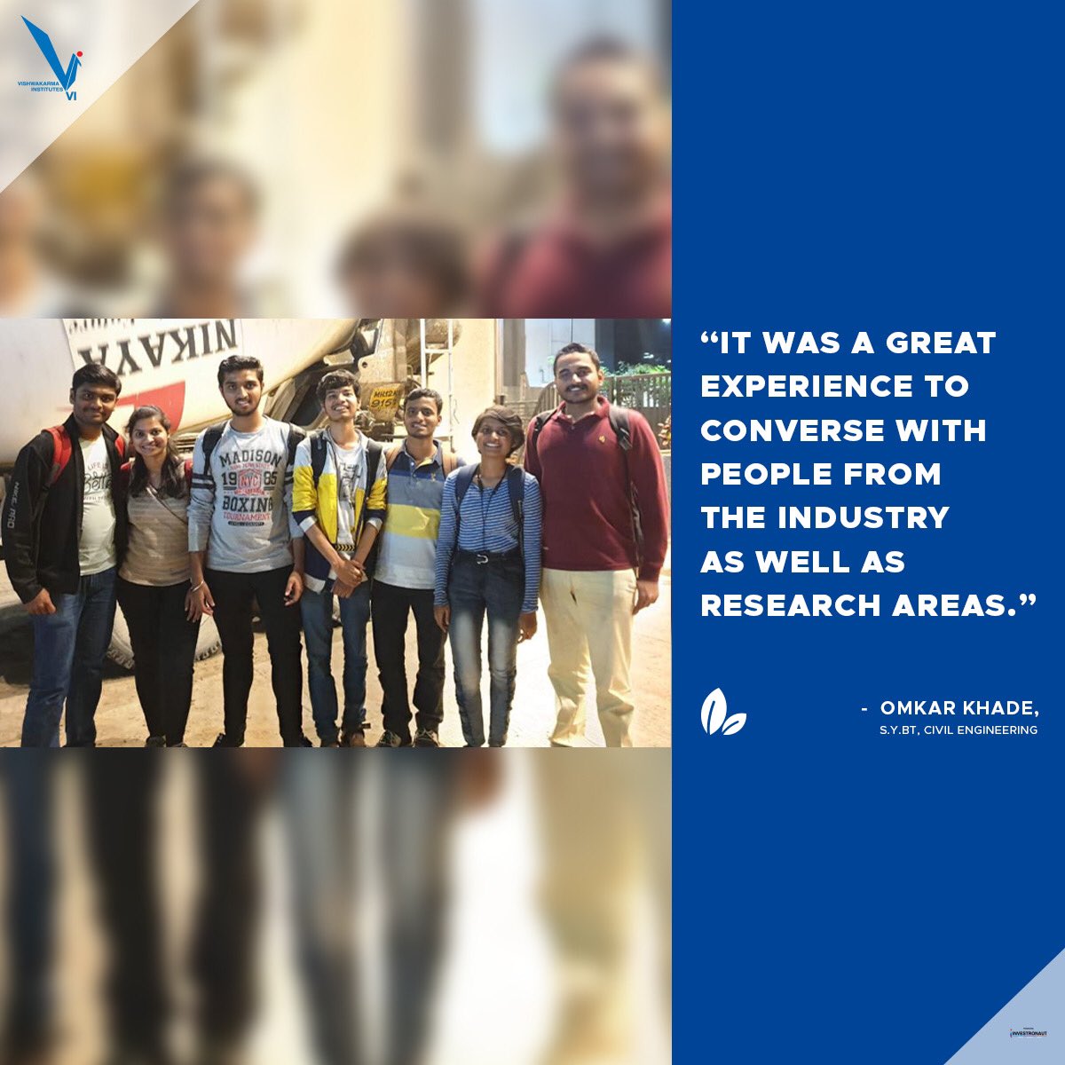 viit_pune's tweet photo. HIGHLIGHTS - Constro International Expo 2020
(Part 2)
#lifeatviit #internationalfair #tradefair #engineer #Pune #constro2020 https://t.co/4FIkR6KyMY