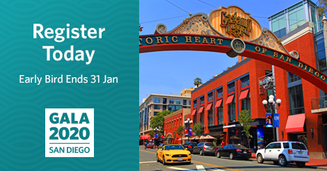 GALA_Global's tweet photo. GALA 2020 San Diego will be here before you know it, and we want to make sure you take advantage of our early bird registration and save 20%! Rate ends tonight! Register now https://t.co/cdOuKlswNt
#GALASanDiego #LanguageofBusiness https://t.co/vVPXBt7VoI
