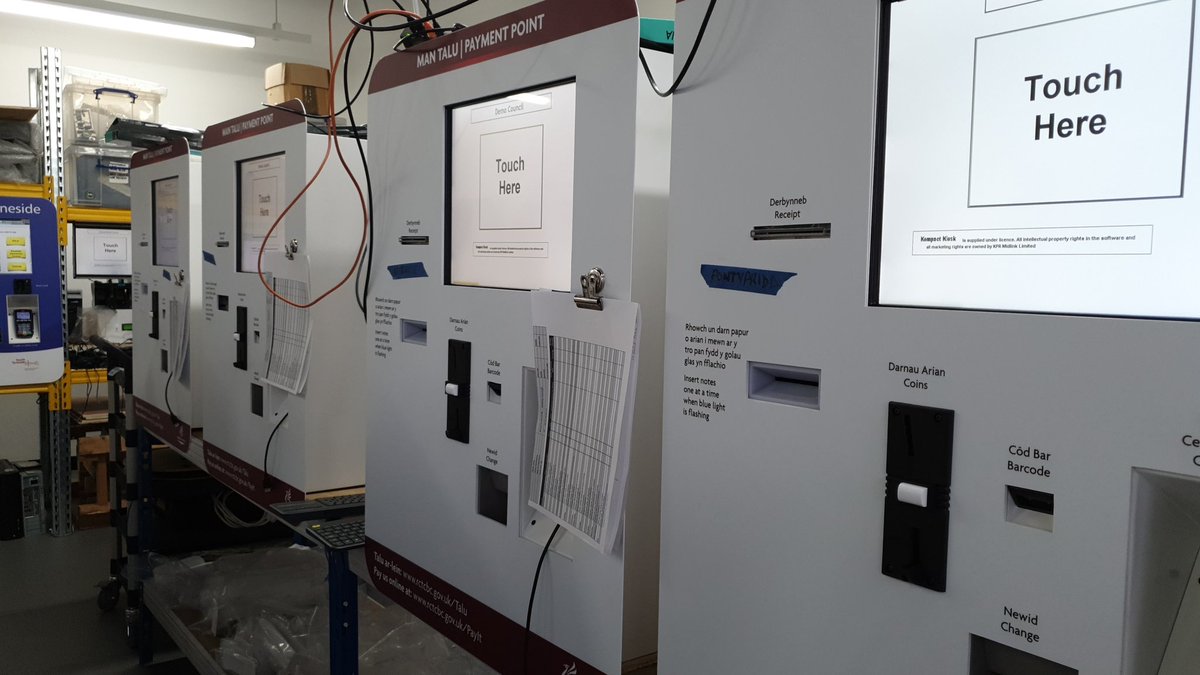 KPRsoftware's tweet image. Rhondda kiosks going test today!