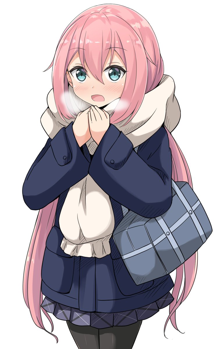 各務原なでしこ 「制服なでしこ～(*'▽') 」|相川りょうのイラスト