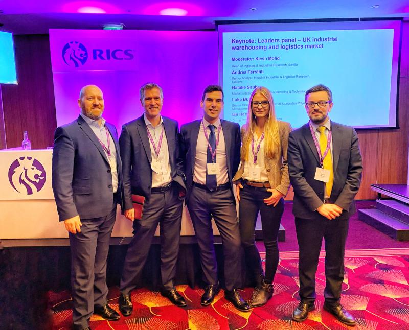 This week the <a href="/RICSnews/">RICS</a> Industrial &amp; Warehouse Logistics Conference discussed industry challenges and the future of #artificialintelligence and #sustainability. 👷🍃<a href="/AFerrantiRE/">AndreaFerranti</a>, Head of Industrial &amp; Logistics Research, gave his views: ow.ly/kQ2K50y9TL6
