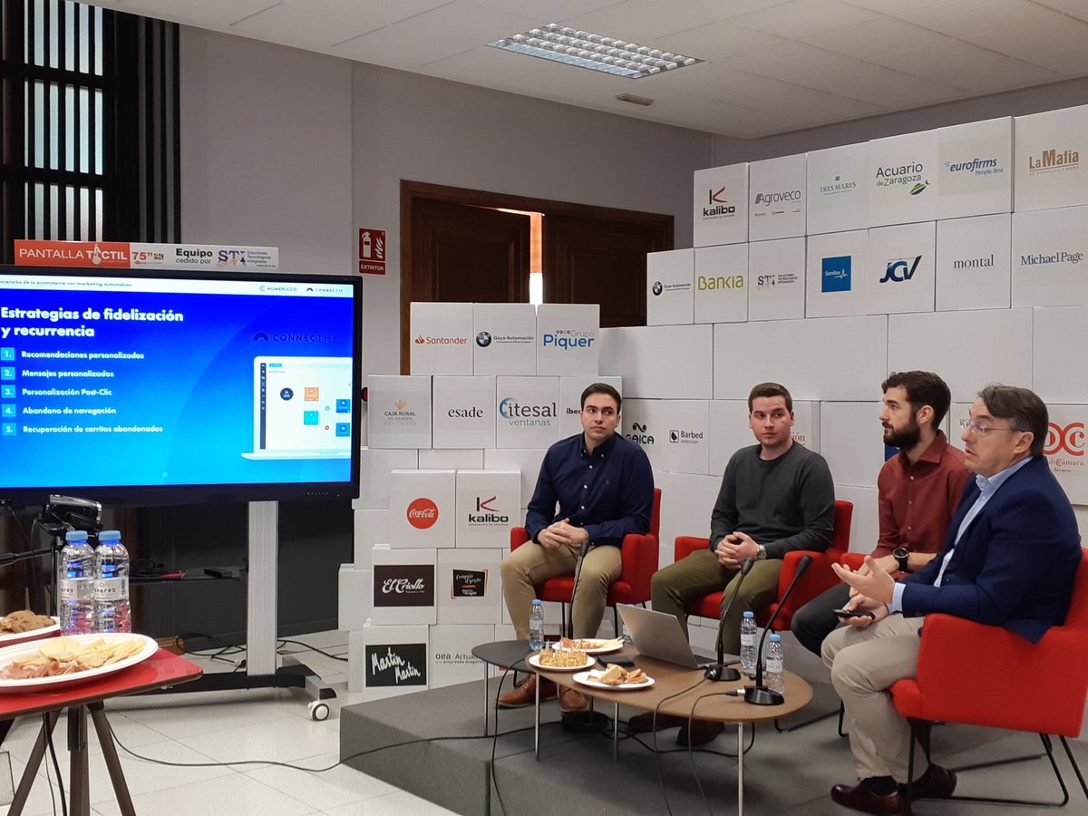 numericco's tweet photo. Muchas gracias a los asistentes y a todos los que habéis seguido por streaming el canal expositivo que hemos impartido junto a @MyConnectif.

Y muchísimas gracias a @camarazaragoza por la oportunidad y el trato recibido. ¡Ha estado genial! 😁👏 https://t.co/yGrrmUcL8M