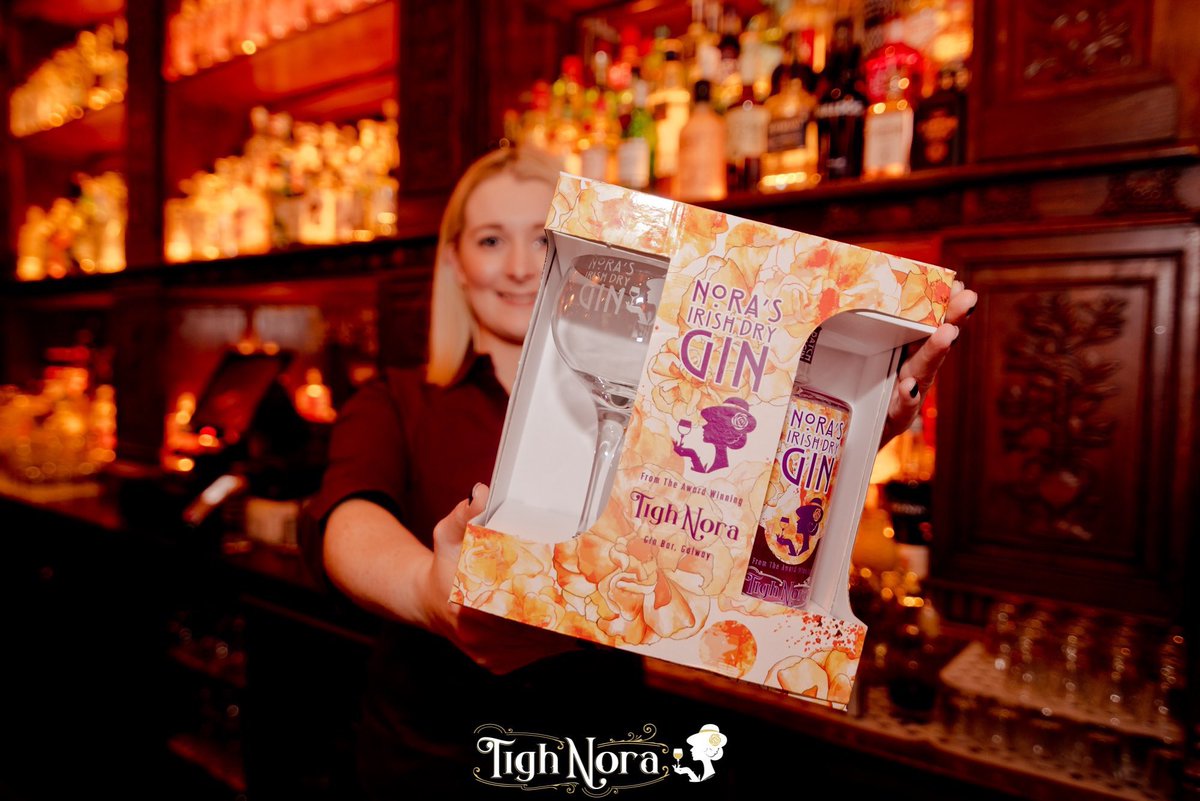 Sarah recommends you come in this weekend to purchase a <a href="/norasirishgin/">Norasirishgin</a> Gift Set! 😉Also available to purchase in <a href="/McCambridges38/">McCambridge's</a> of Galway! #galway #latinquartergalway #thisisgalway #gin #norasirishgin
