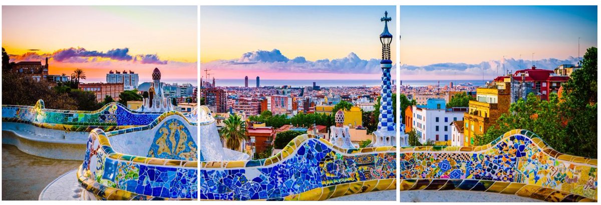 Admiring Antoni Gaudí's artistry is a walk in the park. 
Discover why it's so easy to fall in love with #Barcelona:  vikingcruises.com/oceans/destina…