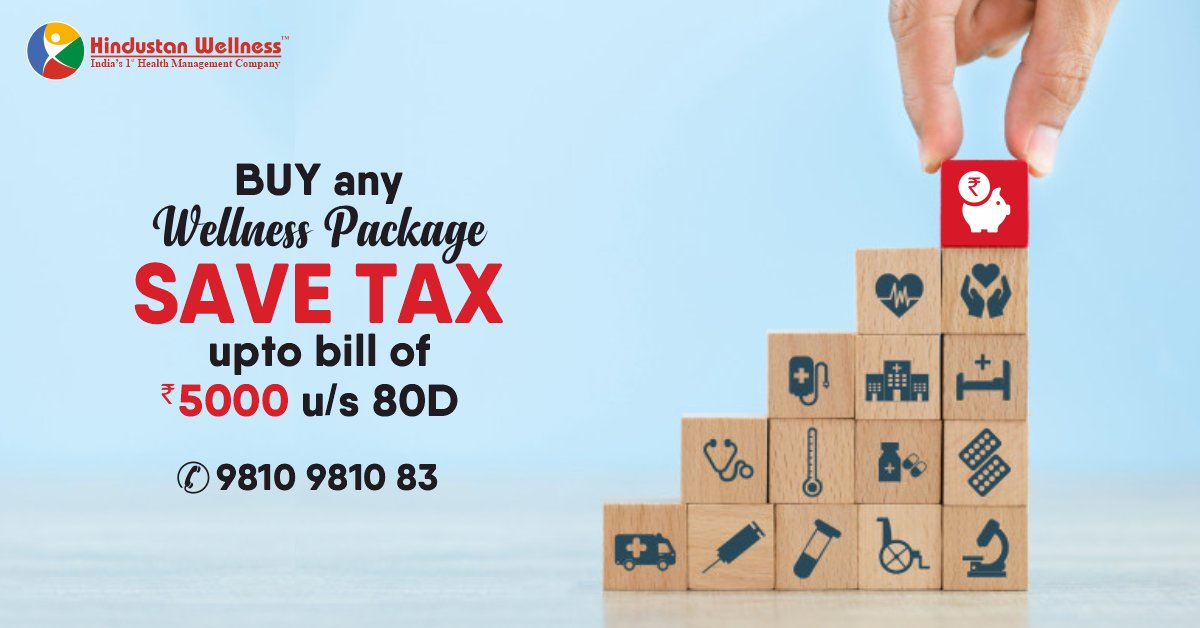 HindustanHealth's tweet image. SAVE up on your TAXES* UNDER 80D with Preventive Health Check-ups from Hindustan Wellness.
Call us at 9810981083 to know more about #HindustanWellness tests and packages.
*T&amp;amp;C Apply.
#TaxBenefit #Section80D #PreventiveHealthCheckup