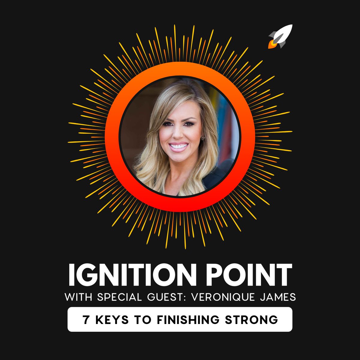 SteveMiller's tweet image. On this week’s #IgnitionPoint, I’m joined by @veroniquejames from @TheJamesAgency. We’re sharing our best #accountability #strategies to help you cross the #finishline + take your #goals to 💯! 🚀 Tune in where you get your favorite #podcasts or online at bit.ly/S2E14-FinishLi…