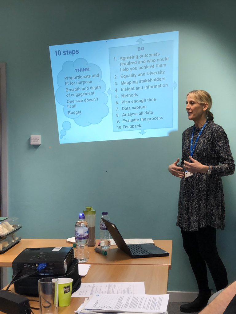 HolmesComms's tweet photo. Thanks @HCVCancer @mackintosh1 @NorthernCancer , Thomas of@NHSEngland public participation team for today’s 10 Steps to Even Better Engagement. With my colleague Safya focusing on overcoming barriers facing BAME communities to accessing end of life support across @WYHpartnership https://t.co/Dcyzvhe6Q5