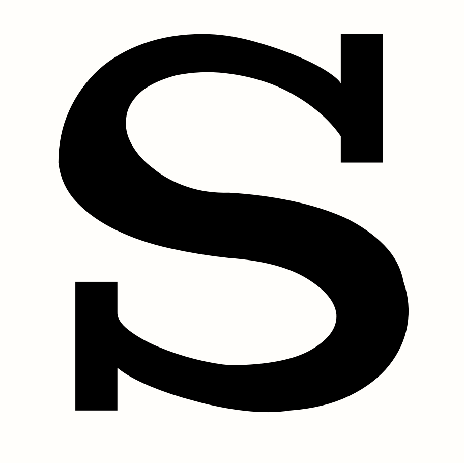 Close-up of the uppercase S from Kryptos Copperplate.