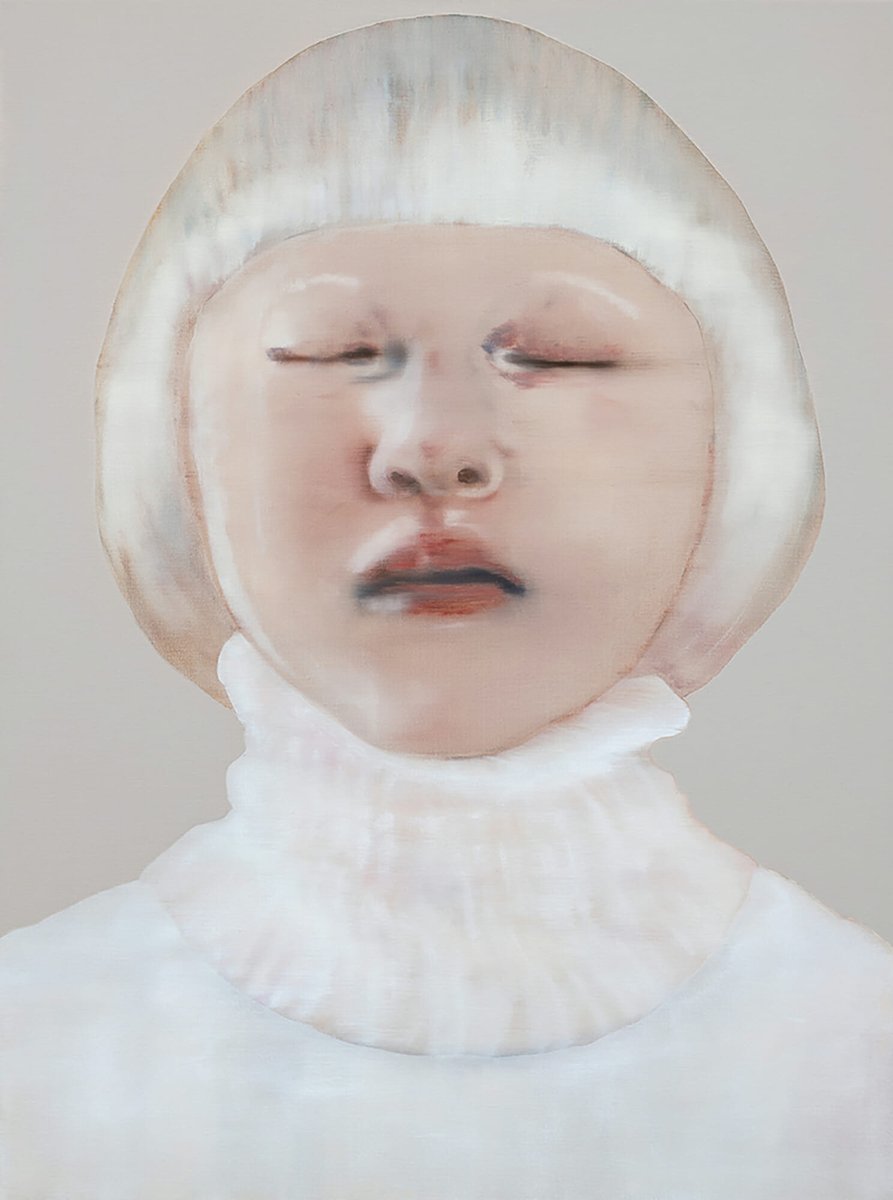 Portraits by Dutch painter Katinka Lampe, 2010s