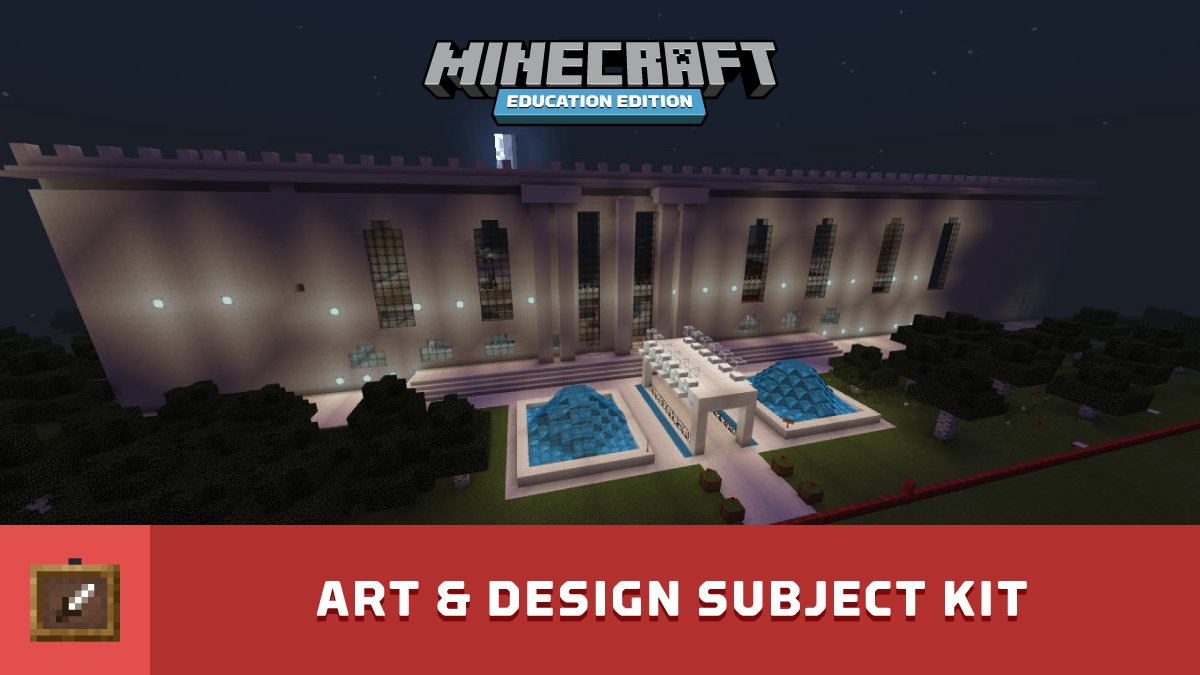 PlayCraftLearn's tweet image. Your classroom can be a digital museum, a gallery for students' creativity. Explore #MinecraftEdu lessons that will activate the artistry in your learners: msft.it/6017TZgVc
#TeachArt