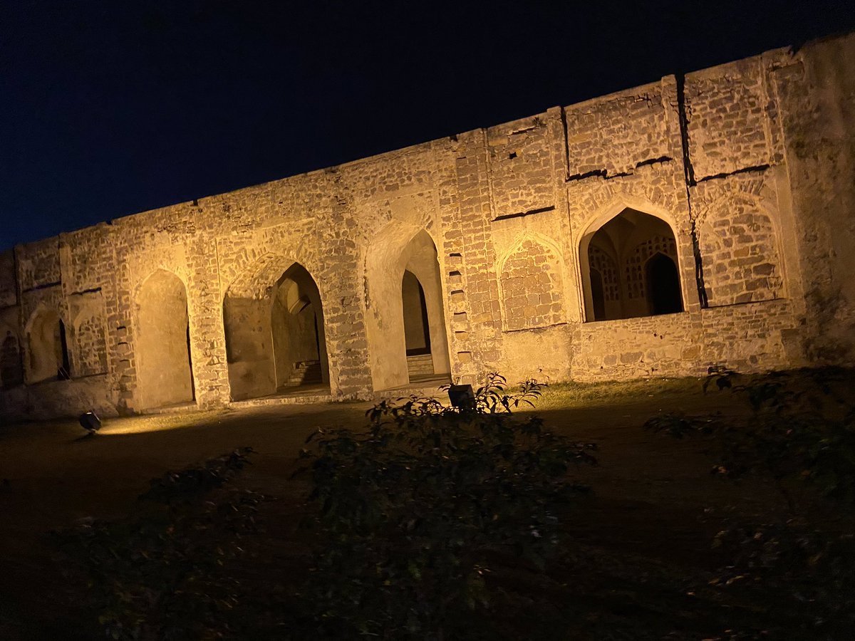 Stunning beauty of our heritage #GolcondaHyderabad