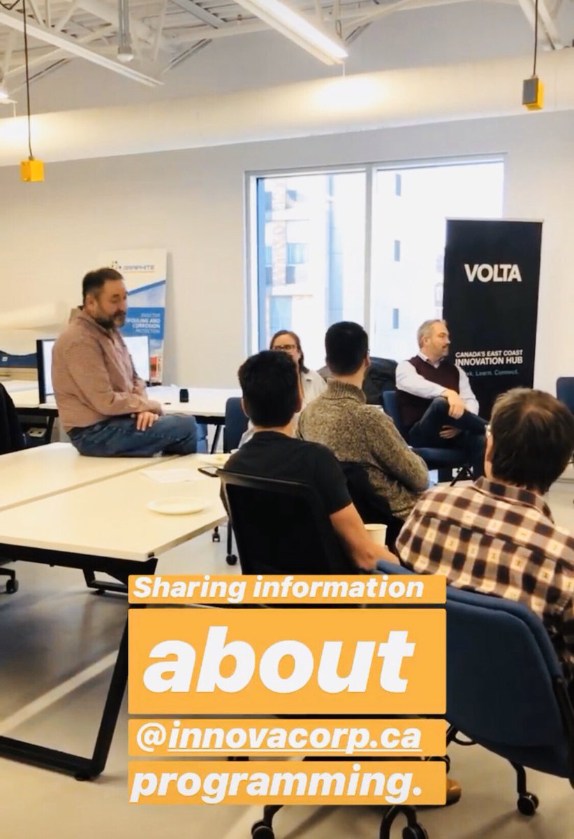 MJPalmeter's tweet photo. What a great Friday morning at the @dalideahub! 

#CatchUpCafe is a chance for resident companies and young innovators to connect and support each other. 

#community #partnership #resources #dalinnovates #dalbuilds https://t.co/WuAgokQLXq