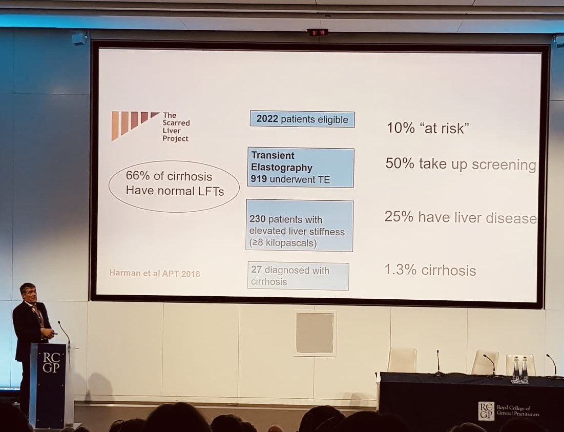 OneRecBucks's tweet photo. Great presentation by Dr Steve Ryder discussing #liverdisease #RCGP #SMMGP #mdap https://t.co/WsILYVq6VM