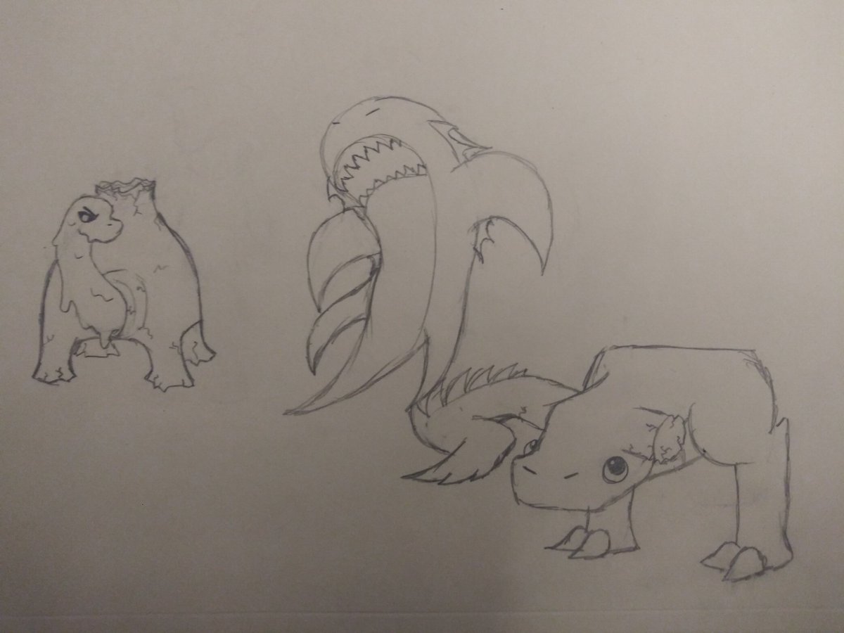 WaysBothSoft's tweet photo. So I drew my #monstercrafter babies https://t.co/47gfi4DF8Y