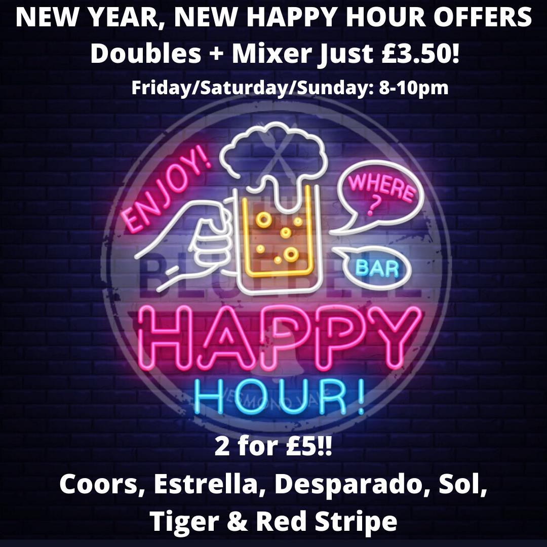 FriYAY is here and Happy Hour is just around the corner! 🤩

Join us from 8pm for our Happy Hour offers and get your weekend off to a great start! 🍻

#Jesmond #Bluebell #HappyHour #Friday #Pub