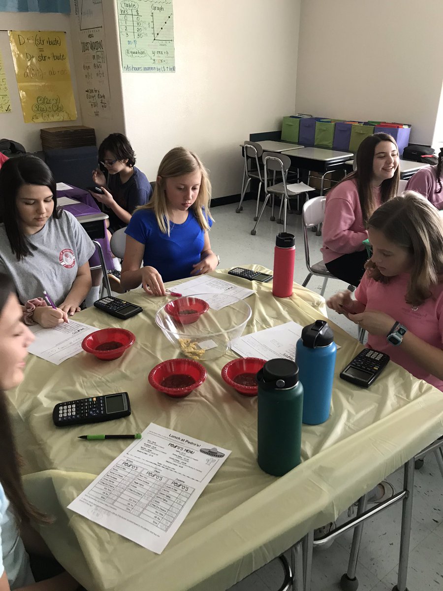 HopeMustangs's tweet image. 7th grade mathematicians are showing off their percent skills while devouring chips &amp;amp; salsa! 🎉 A huge thanks to La Fiesta for donating to our classrooms!