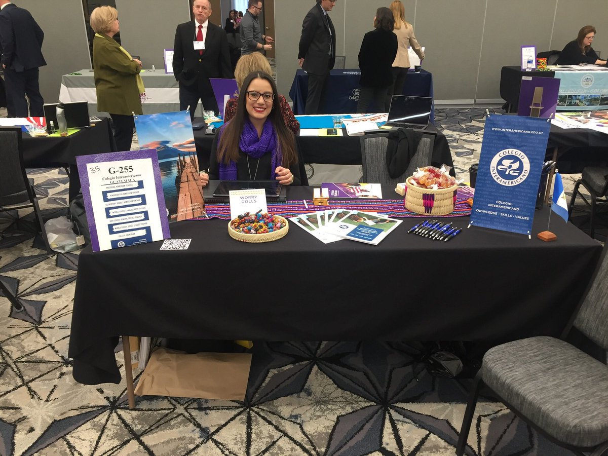 DaveKrocker's tweet photo. Enjoying the electric start of the UNI overseas teaching fair. Go team @interguatemala looking foreword to meeting dynamic teachers to join our incredible teaching cohort #uni #osfair https://t.co/KVsChOTir6