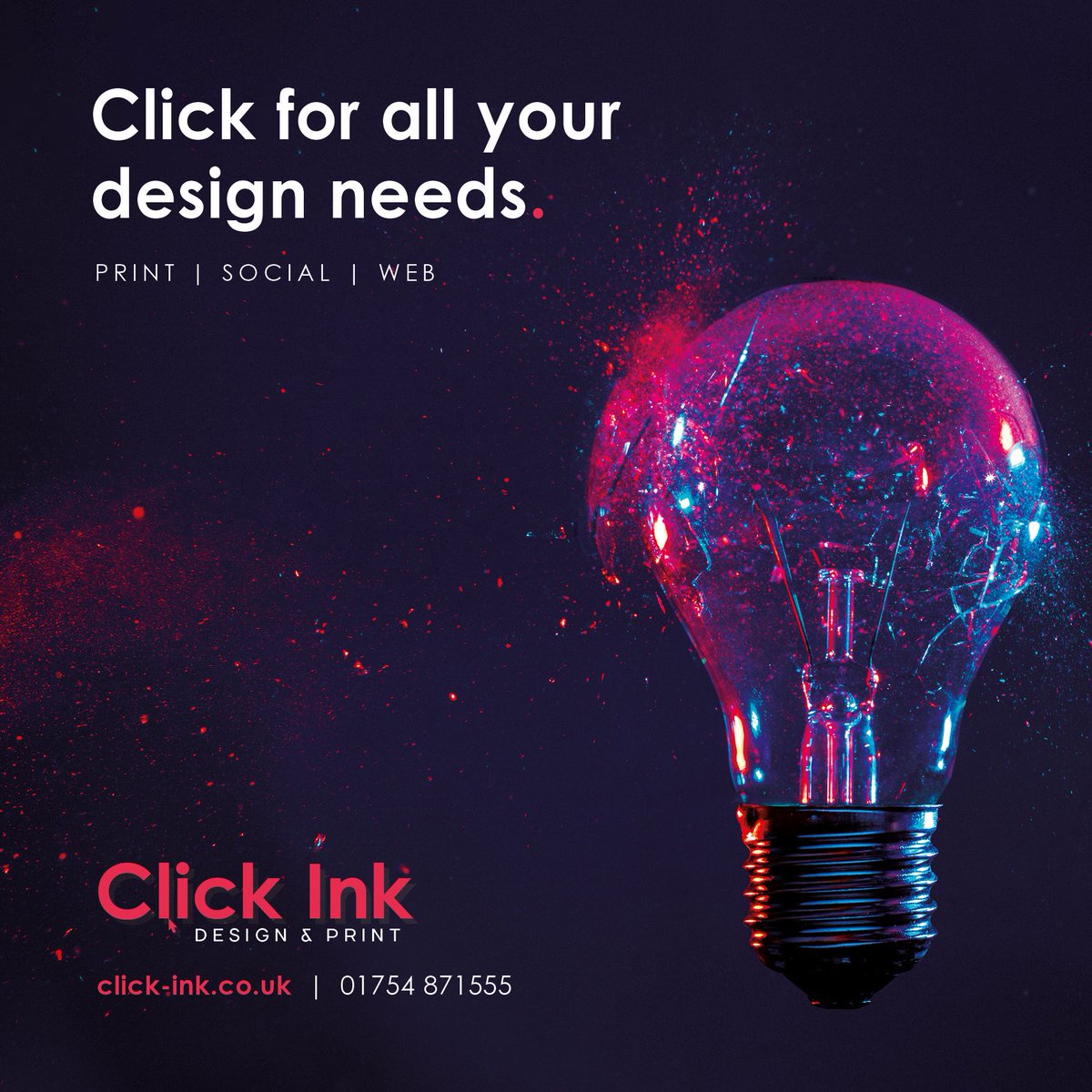 ClickInkPrint's tweet image. Have a chat with us about your next design project