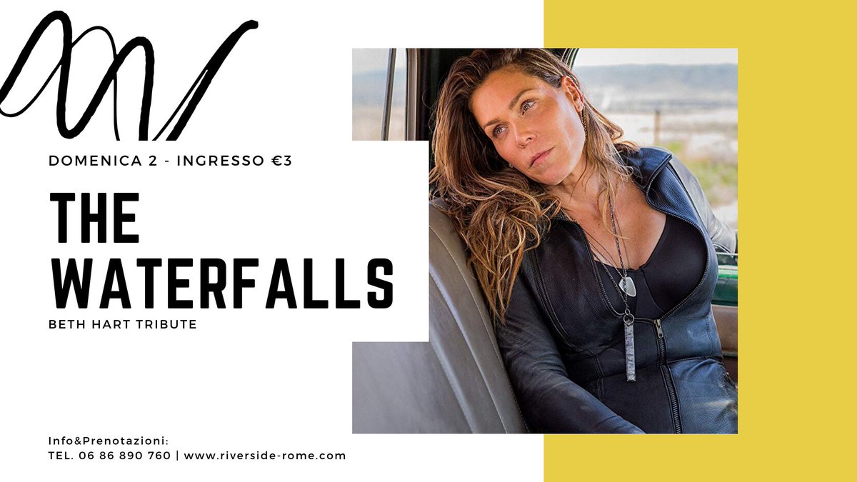 RiversideFSG's tweet photo. #Domenica2 The Waterfalls per un tributo a #BethHart.
I più grandi successi reinterpretati dalla voce graffiante della cantante e frontwoman, Sibilla Malara. 
➡ https://t.co/LDqUbvjfqq
@ktanaka13 @MagTua 
#Roma #31gennaio #livemusic #Vialegottardo12 https://t.co/ydrIubd0dJ