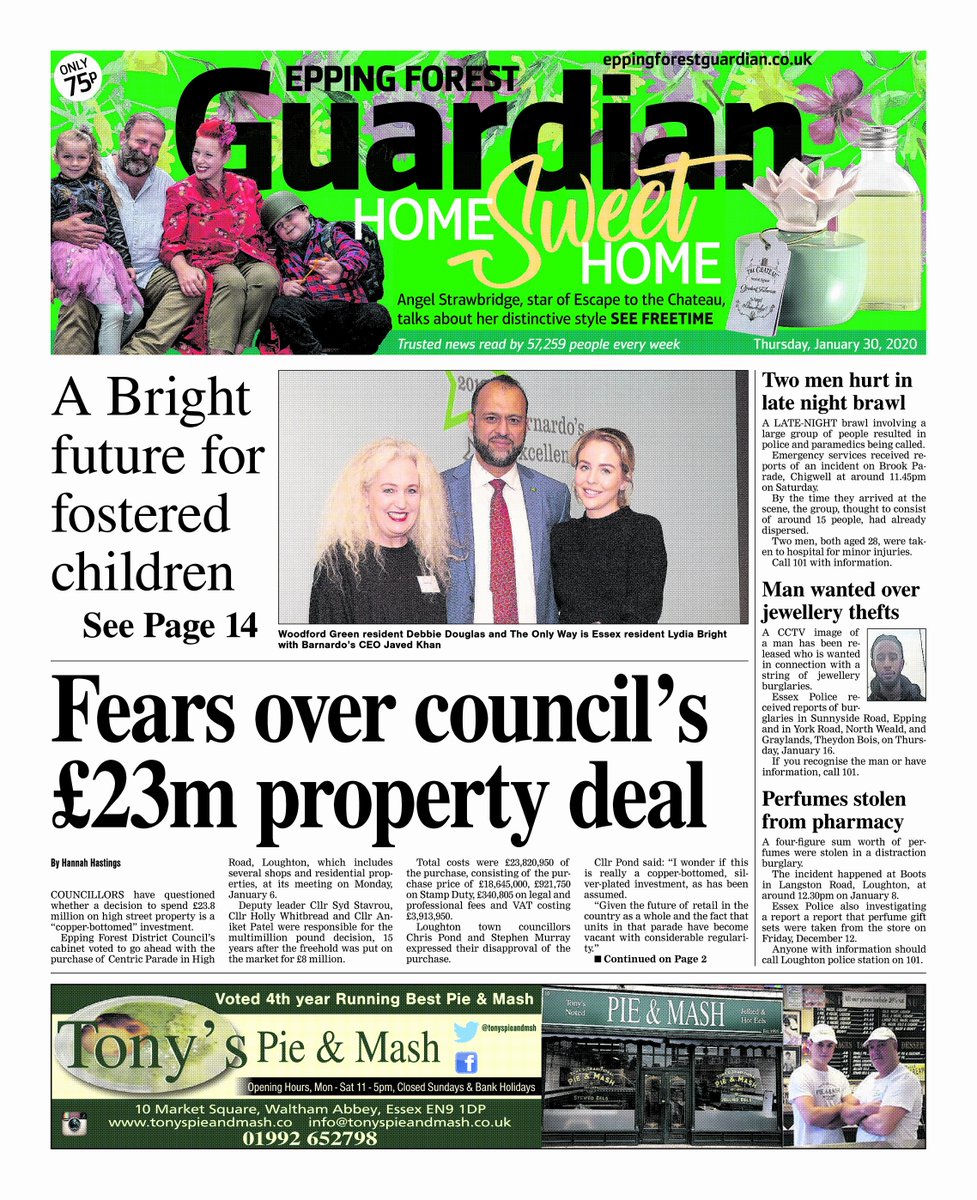 Escape to the Chateau star Angel Strawbridge talks about her distinctive style, see Freetime in this weeks Epping Forest Guardian #eppingforestguardian #escapetothechateau #angelstrawbridge