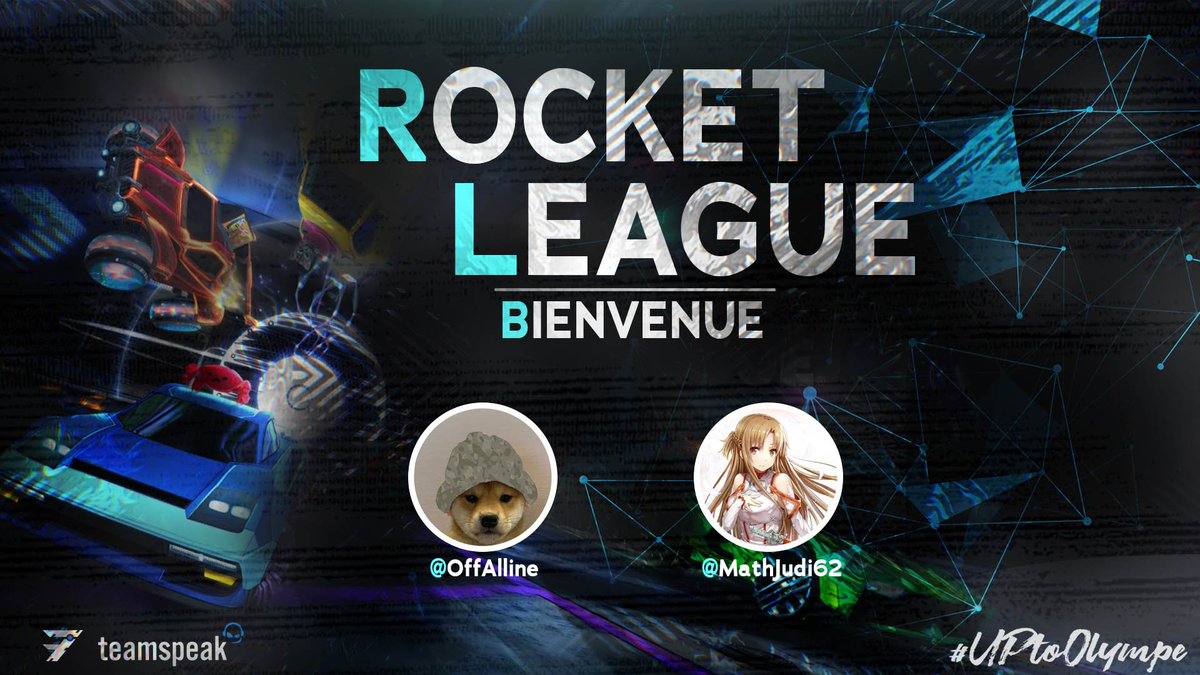 Nous sommes heureux de vous annoncer l'ouverture de notre section #RocketLeague avec l'arrivée de 5 Joueurs ! 📢

Bienvenue ! 🎊

• @raykachu
• <a href="/DanayeSohier/">Le Thaïlandais</a> 
• <a href="/Leox_G/">Léo</a> 
• @OffAlline 
• <a href="/MathJudi62/">🐝Math62🐝 ~ 🇲🇨🇵🇹</a>