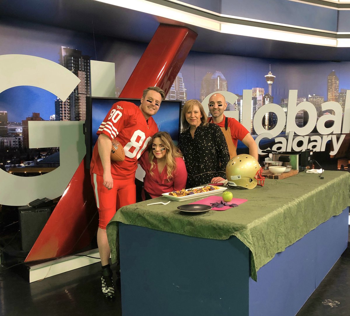 Liana Robberecht (@chefliana) on Twitter photo Fantastic morning on <a href="/GlobalCalgary/">Global Calgary</a> with <a href="/ChefMattBatey/">Matthew Batey</a> super bowl Sunday snacks ! <a href="/global_leslie/">Leslie Horton</a> <a href="/TeatroGroupYYC/">Teatro Restaurant Group</a> <a href="/WinSportCanada/">WinSport</a> #healthydirty apple-nachos ❤️🍴for the win - ok ok <a href="/ChefMattBatey/">Matthew Batey</a> snack was pretty awesome too Fantastic morning on <a href="/GlobalCalgary/">Global Calgary</a> with <a href="/ChefMattBatey/">Matthew Batey</a> super bowl Sunday snacks ! <a href="/global_leslie/">Leslie Horton</a> <a href="/TeatroGroupYYC/">Teatro Restaurant Group</a> <a href="/WinSportCanada/">WinSport</a> #healthydirty apple-nachos ❤️🍴for the win - ok ok <a href="/ChefMattBatey/">Matthew Batey</a> snack was pretty awesome too