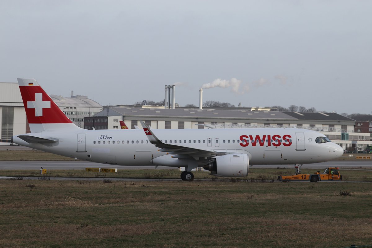 Tobias_Gudat's tweet image. first #A320neo, for  @FlySWISS HB-JDA in the next time  to see in @zrh_airport #swiss