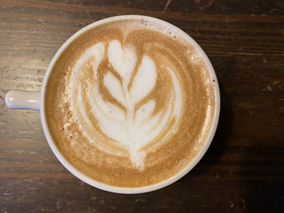 Happy Friday! Starting off on the right foot (paw?) with a <a href="/FoundFamiliar/">Found Familiar Coffee</a>’s Regular Gnoll #dnd #coffee powered #cappuccino! tinyurl.com/s26jbln