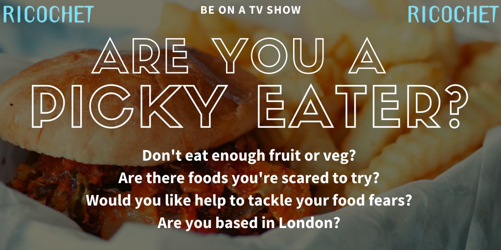 HoldingTV's tweet photo. Sound familiar..? 🤔 A new science TV show would like to hear from you!
Get in touch at ricochetfood@ricochet.co.uk with the subject "food" to find out more! https://t.co/ufrjpTlKT1