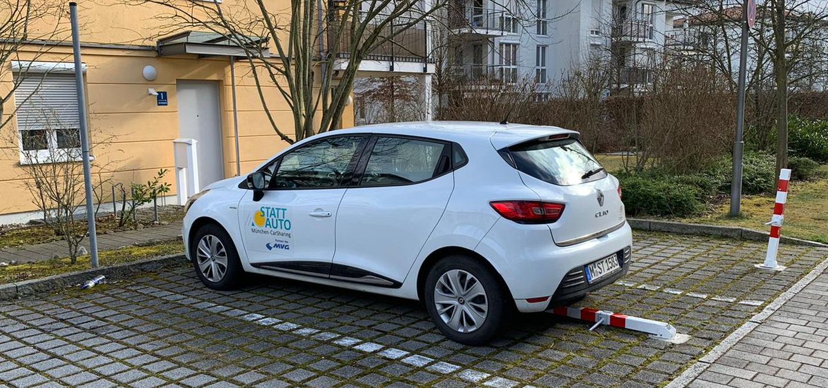 StattautoMUC's tweet photo. 📢 Erste neue Station in 2020! 🥳
Ab sofort haben wir eine Station in Großhadern. Die Station HAK befindet sich in der Adele-Hartmann-Straße 1 in unmittelbarer Nähe zum Klinikum Großhadern 🏥🚇🚍
#Stattauto #München #CarSharing https://t.co/ckSWHMrmFv