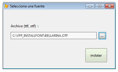 lwp_'s tweet photo. #Código de #FoxProVisualFoxPro - Instalar Tipografía en Windows 7/10 https://t.co/URxOCFE8sG https://t.co/Jhgk4lN0Yk