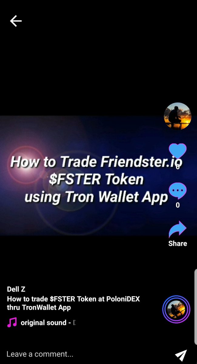 Ledd_Co's tweet photo. Did you know that you can trade $FSTER on @PoloniDEX thru @TronWalletMe?
Here's my simple instructional video on how to trade $FSTER TRC-10 Token
Uploaded on my #ZeekApp and #Youtube account
ZEEK @try_ZEEKππ https://t.co/x9SaiX9lSz
YTππ
https://t.co/KdhNhMiSsz https://t.co/SVk3IxxY6v
