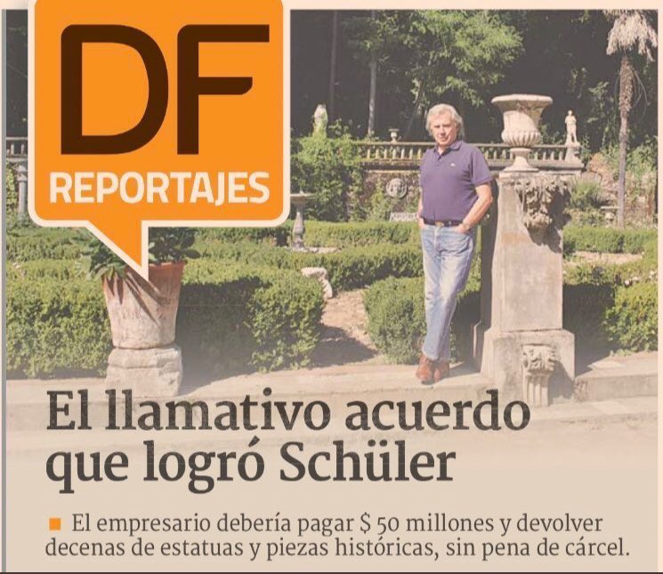 tv_monica's tweet photo. Saqueo de cuello y corbata.
Schüler paga multa y zafa sin cárcel.
Tan cierto que en Chile se encarcela la pobreza. https://t.co/GhYWXpwUeI