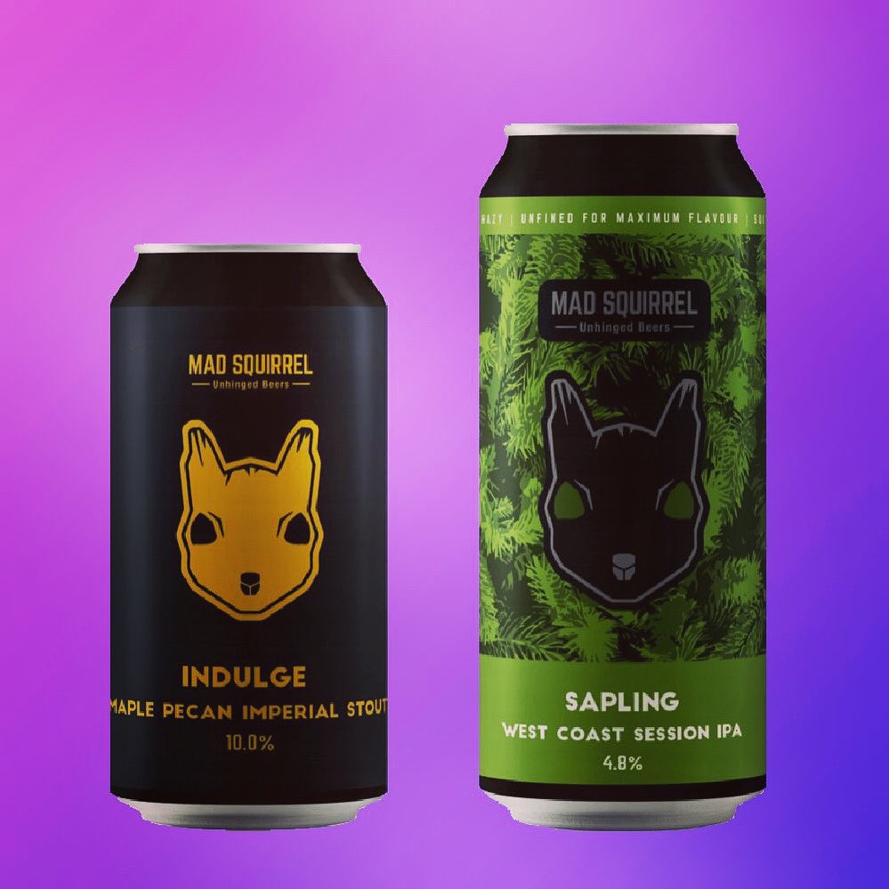 Here comes double trouble! ‘Sapling’ and ‘Indulge’ will both be available at our taproom from 5pm today. Two very different but wonderful beers in their own way. Don’t miss out!
#harpenden #madsquirrelharpenden #madsquirrelhertfordshire #beer #craftbeer #ukcraftbeer #craftbeeruk